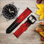 CA0330 Zombie main Bracelet de montre intelligente en cuir et silicone pour Wristwatch Smartwatch