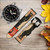 CA0422 Chat Noir Noir Chat Millésime Bracelet de montre intelligente en cuir et silicone pour Wristwatch Smartwatch
