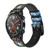 CA0431 Papesse carte de tarot Bracelet de montre intelligente en cuir et silicone pour Wristwatch Smartwatch