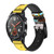 CA0452 Carte Tarot Le Fou Bracelet de montre intelligente en cuir et silicone pour Wristwatch Smartwatch