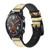 CA0459 Poker Carte Coeurs Reine Bracelet de montre intelligente en cuir et silicone pour Wristwatch Smartwatch