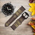 CA0486 Holy Bible King James Version Couverture Bracelet de montre intelligente en cuir et silicone pour Wristwatch Smartwatch