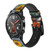CA0516 Claude Monet Bouquet de tournesols Bracelet de montre intelligente en cuir et silicone pour Wristwatch Smartwatch