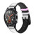 CA0641 Vache Dessin animé Bracelet de montre intelligente en cuir et silicone pour Wristwatch Smartwatch