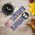 CA0644 Motif Fleur millésimé Bracelet de montre intelligente en cuir et silicone pour Wristwatch Smartwatch