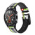 CA0826 Art Tag bagages Bracelet de montre intelligente en cuir et silicone pour Wristwatch Smartwatch