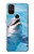 S1291 Les Dauphins en Mer Etui Coque Housse pour OnePlus Nord N10 5G