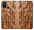 S1307 Poissons Sculpture sur bois imprimé graphique Etui Coque Housse pour OnePlus Nord N10 5G