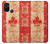 S1603 Drapeau du Canada Vieux Millésime Etui Coque Housse pour OnePlus Nord N10 5G