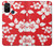 S1949 Motif Hibiscus hawaïenne Etui Coque Housse pour OnePlus Nord N10 5G
