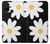 S2315 Fleurs de marguerite blanche Etui Coque Housse pour OnePlus Nord N10 5G
