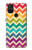 S2362 Arc en ciel coloré Shavron Zig zag Etui Coque Housse pour OnePlus Nord N10 5G