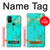S2377 Turquoise Texture Motif imprimé Gemme Etui Coque Housse pour OnePlus Nord N10 5G