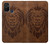 S2529 Leo Zodiaque Zodiaque marron Impression graphique Etui Coque Housse pour OnePlus Nord N10 5G