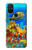 S2568 Mer Poissons marins Coraux Sous-marine Océan Etui Coque Housse pour OnePlus Nord N10 5G