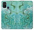 S2653 Dragon Vert Turquoise Pierre Graphique Etui Coque Housse pour OnePlus Nord N10 5G