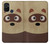 S2825 Mignon raton laveur animé Dessin Etui Coque Housse pour OnePlus Nord N10 5G