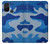 S2958 Armée Bleu Camo Camouflage Etui Coque Housse pour OnePlus Nord N10 5G