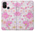 S3036 Flore de fleur rose douce Etui Coque Housse pour OnePlus Nord N10 5G
