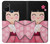 S3042 Japon fille Hina Sakura Kimono Poupée Etui Coque Housse pour OnePlus Nord N10 5G