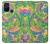 S3273 Fleur Ligne Motif Art Etui Coque Housse pour OnePlus Nord N10 5G