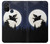 S3289 Cochon Volant Pleine Lune Nuit Etui Coque Housse pour OnePlus Nord N10 5G