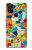 S3391 Art abstrait carreaux de mosaïque graphique Etui Coque Housse pour OnePlus Nord N10 5G
