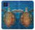S1249 Tortue de mer Etui Coque Housse pour Motorola One 5G