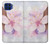 S1415 Fleur de Sakura Art Etui Coque Housse pour Motorola One 5G