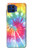 S1697 Tie Dye coloré imprimé graphique Etui Coque Housse pour Motorola One 5G