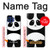 S2085 Panda minimaliste Etui Coque Housse pour Motorola One 5G