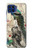 S2086 Peinture Paon Etui Coque Housse pour Motorola One 5G