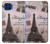 S2211 Carte postale de Paris Tour Eiffel Etui Coque Housse pour Motorola One 5G