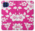 S2246 Motif rose Hawai Hibiscus Etui Coque Housse pour Motorola One 5G