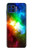 S2312 Arc en ciel coloré espace Galaxie Etui Coque Housse pour Motorola One 5G