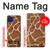 S2326 girafe Peau Etui Coque Housse pour Motorola One 5G
