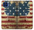 S2349 Old American Drapeau Etui Coque Housse pour Motorola One 5G