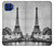 S2350 Vieille Tour Eiffel Paris Etui Coque Housse pour Motorola One 5G