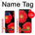 S2478 fleur rouge Daisy Etui Coque Housse pour Motorola One 5G