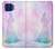 S2992 Princesse Pastel Silhouette Etui Coque Housse pour Motorola One 5G
