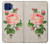 S3079 Rose Rose millésimé Etui Coque Housse pour Motorola One 5G