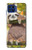 S3138 Peinture mignon bébé Sloth Etui Coque Housse pour Motorola One 5G