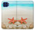 S3212 Coquilles de mer Étoile de mer Plage Etui Coque Housse pour Motorola One 5G