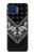 S3363 Motif Bandana Noir Etui Coque Housse pour Motorola One 5G