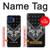 S3363 Motif Bandana Noir Etui Coque Housse pour Motorola One 5G