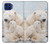 S3373 Famille d'ours polaire Etui Coque Housse pour Motorola One 5G