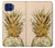 S3490 ananas or Etui Coque Housse pour Motorola One 5G