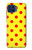 S3526 Rouge tache à pois Etui Coque Housse pour Motorola One 5G