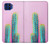 S3673 Cactus Etui Coque Housse pour Motorola One 5G