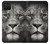 S1352 Lion Visage Etui Coque Housse pour Samsung Galaxy A42 5G